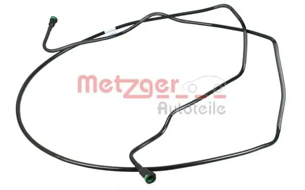 Kraftstoffleitung zwischen Förderpumpe und Kraftstofffilter mitte METZGER AUTOTEILE 2150080