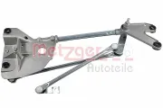 Wischergestänge vorne METZGER AUTOTEILE 2191066