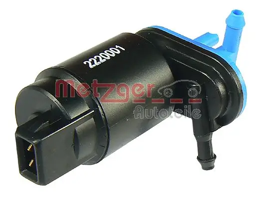 Waschwasserpumpe, Scheibenreinigung vorne METZGER AUTOTEILE 2220001 Bild Waschwasserpumpe, Scheibenreinigung vorne METZGER AUTOTEILE 2220001