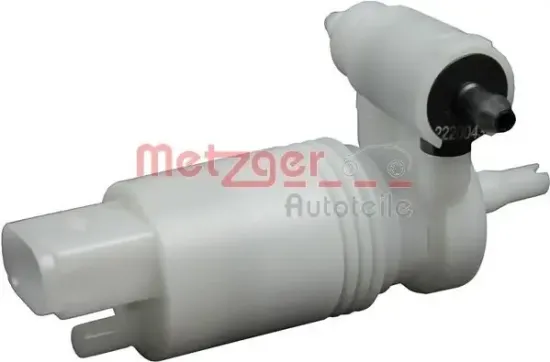 Waschwasserpumpe, Scheibenreinigung vorne METZGER 2220043 Bild Waschwasserpumpe, Scheibenreinigung vorne METZGER 2220043