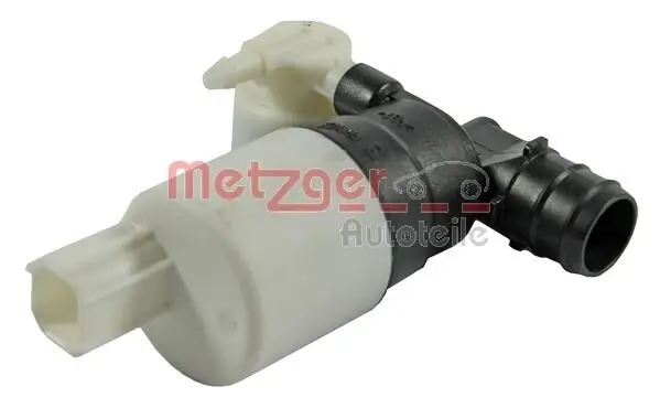 Waschwasserpumpe, Scheibenreinigung 12 V vorne und hinten METZGER 2220048