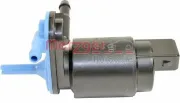 Waschwasserpumpe, Scheibenreinigung 12 V vorne und hinten METZGER 2220051