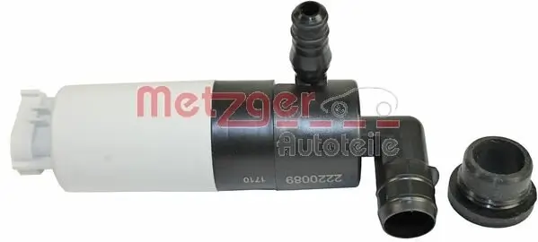 Waschwasserpumpe, Scheibenreinigung vorne METZGER 2220089