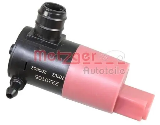 Waschwasserpumpe, Scheibenreinigung 12 V vorne METZGER AUTOTEILE 2220105 Bild Waschwasserpumpe, Scheibenreinigung 12 V vorne METZGER AUTOTEILE 2220105
