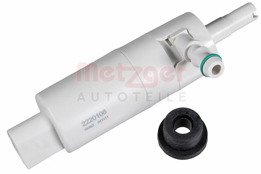 Waschwasserpumpe, Scheinwerferreinigung 12 V vorne METZGER AUTOTEILE 2220108
