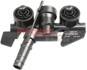 Waschwasserdüse, Scheinwerferreinigung vorne links METZGER AUTOTEILE 2220639