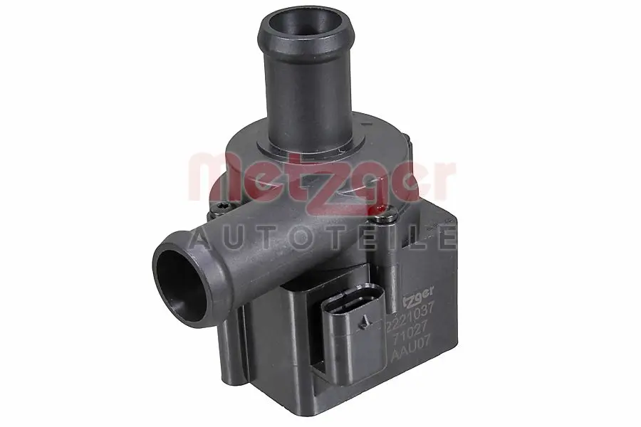 Zusatzwasserpumpe (Kühlwasserkreislauf) 12 V METZGER AUTOTEILE 2221037