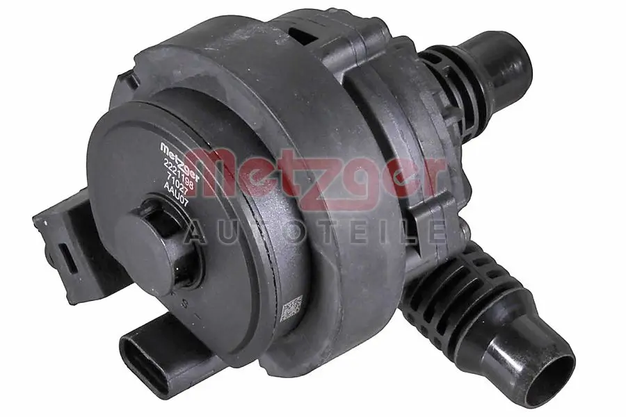 Zusatzwasserpumpe (Kühlwasserkreislauf) 12 V METZGER AUTOTEILE 2221198