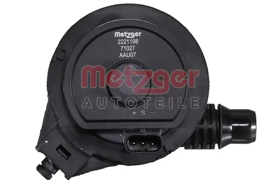 Zusatzwasserpumpe (Kühlwasserkreislauf) 12 V METZGER AUTOTEILE 2221198 Bild Zusatzwasserpumpe (Kühlwasserkreislauf) 12 V METZGER AUTOTEILE 2221198