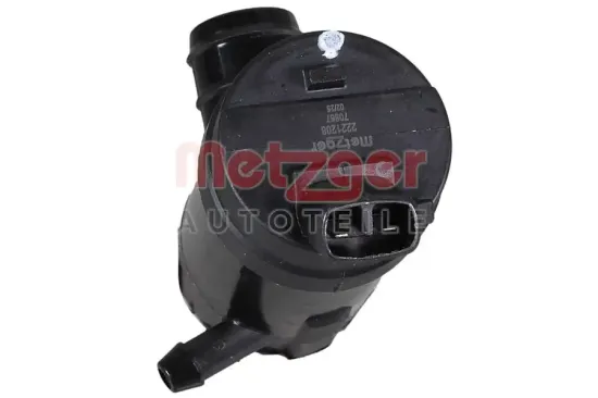 Waschwasserpumpe, Scheibenreinigung vorne METZGER AUTOTEILE 2221208 Bild Waschwasserpumpe, Scheibenreinigung vorne METZGER AUTOTEILE 2221208