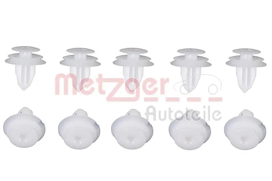 Halteclipsatz, Innenraumverkleidung METZGER AUTOTEILE 2280079