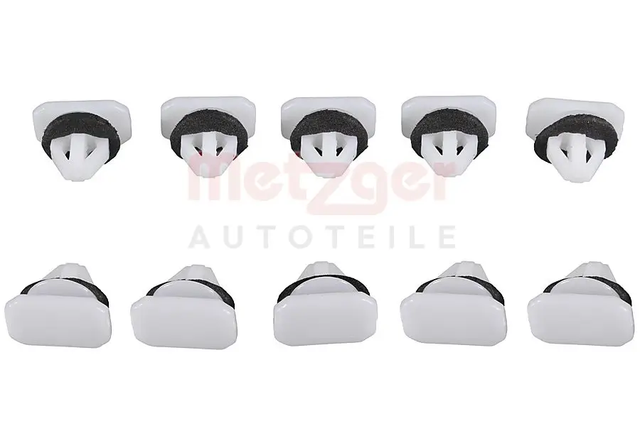 Clip, Stoßfänger hinten hinten links hinten rechts oben METZGER AUTOTEILE 2280105