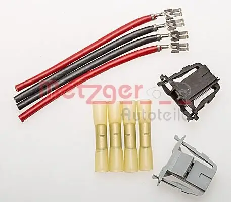 Kabelreparatursatz, Innenraumheizlüfter (Motorvorwärmsystem) zwischen Innenraumgebläse und Vorwiderstand METZGER AUTOTEILE 2322021 Bild Kabelreparatursatz, Innenraumheizlüfter (Motorvorwärmsystem) zwischen Innenraumgebläse und Vorwiderstand METZGER AUTOTEILE 2322021