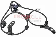 Kabelreparatursatz, Raddrehzahlsensor Hinterachse rechts METZGER AUTOTEILE 2324089