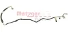 Hochdruckleitung, Klimaanlage METZGER AUTOTEILE 2360002