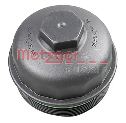 Deckel, Ölfiltergehäuse Motor METZGER 2370071