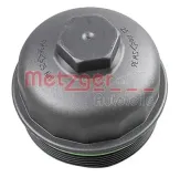 Deckel, Ölfiltergehäuse Motor METZGER 2370071