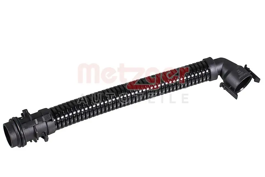 Schlauch, Zylinderkopfhaubenentlüftung von Zylinderkopfhaube nach Ansaugrohr METZGER AUTOTEILE 2380215