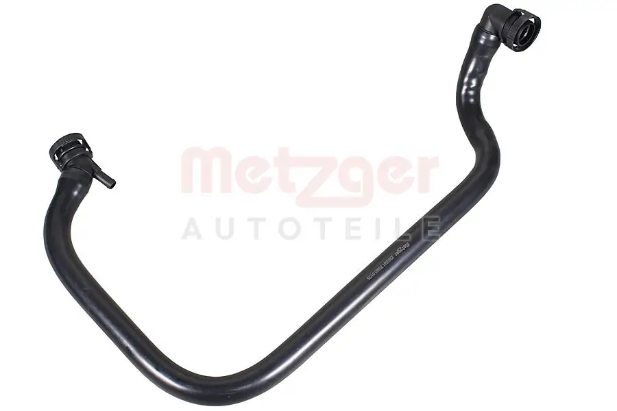 Schlauch, Kurbelgehäuseentlüftung von Ölabscheider nach Ventil (Kurbelgehäuseentlüftung) METZGER AUTOTEILE 2380241
