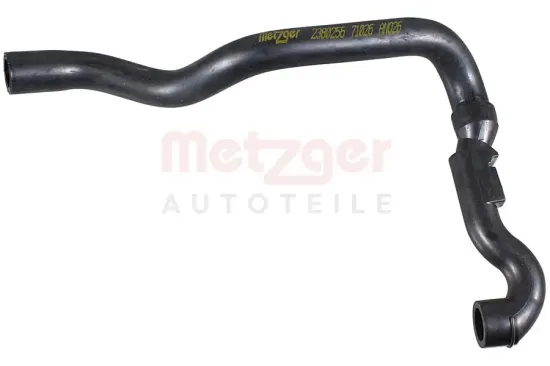 Schlauch, Kurbelgehäuseentlüftung von Zylinderkopfhaube nach Ölabscheider METZGER AUTOTEILE 2380256 Bild Schlauch, Kurbelgehäuseentlüftung von Zylinderkopfhaube nach Ölabscheider METZGER AUTOTEILE 2380256