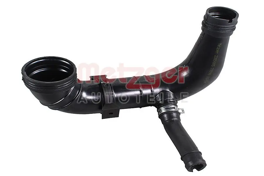 Schlauch, Luftversorgung Luftmassenmesser zum Turbolader METZGER AUTOTEILE 2389085