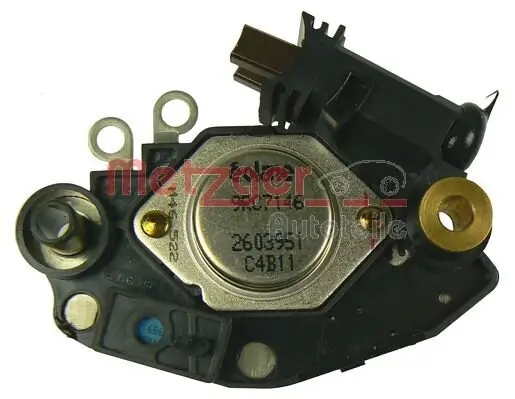 Generatorregler 14,5 V METZGER AUTOTEILE 2390067 Bild Generatorregler 14,5 V METZGER AUTOTEILE 2390067
