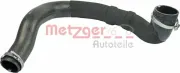 Ladeluftschlauch Ladeluftkühler rechts METZGER 2400243