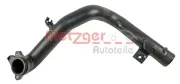 Ladeluftschlauch links METZGER AUTOTEILE 2400406