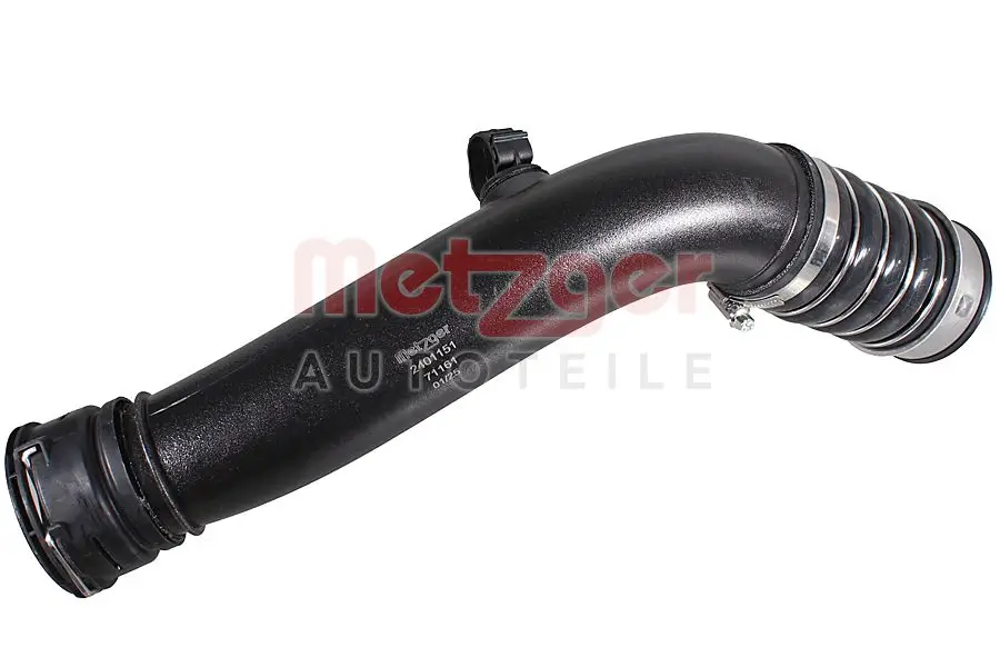 Ladeluftschlauch Ladeluftkühler rechts METZGER AUTOTEILE 2401151