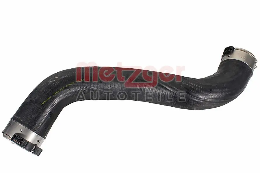 Ladeluftschlauch Ladeluftkühler links METZGER AUTOTEILE 2401289