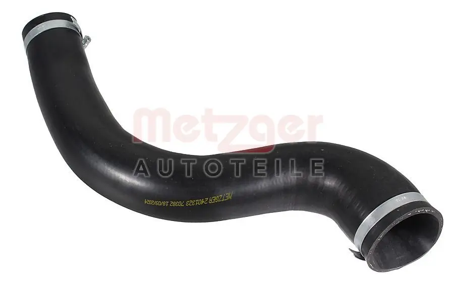 Ladeluftschlauch Ladeluftkühler rechts oben METZGER AUTOTEILE 2401323