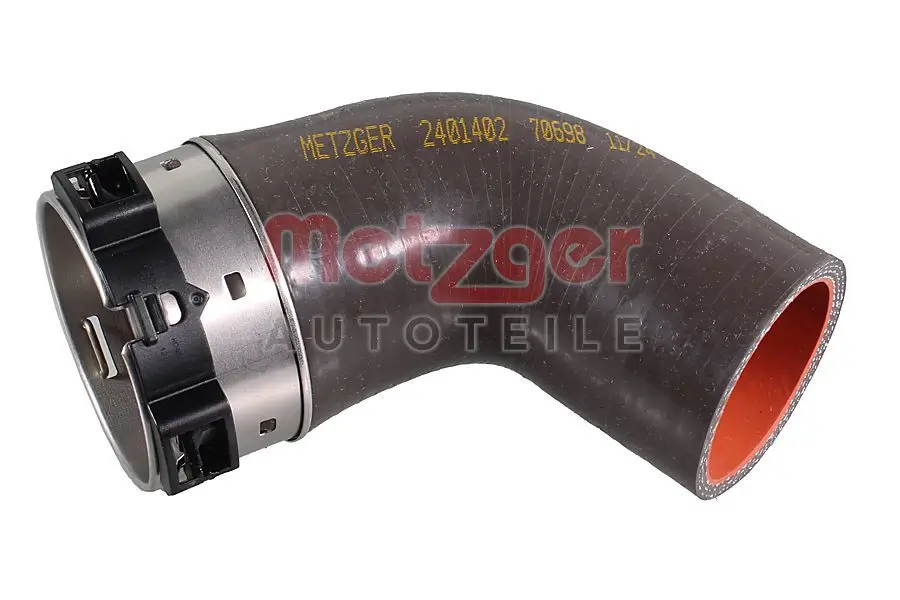 Ladeluftschlauch Abgasturbolader links oben METZGER 2401402