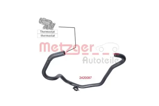 Kühlerschlauch METZGER AUTOTEILE 2420087 Bild Kühlerschlauch METZGER AUTOTEILE 2420087