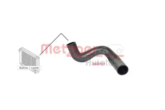 Kühlerschlauch links oben METZGER AUTOTEILE 2420101 Bild Kühlerschlauch links oben METZGER AUTOTEILE 2420101