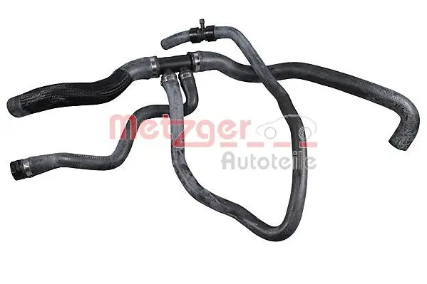 Kühlerschlauch links unten METZGER AUTOTEILE 2421291