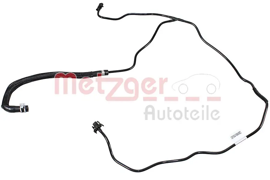 Kühlmittelrohrleitung METZGER AUTOTEILE 2421554