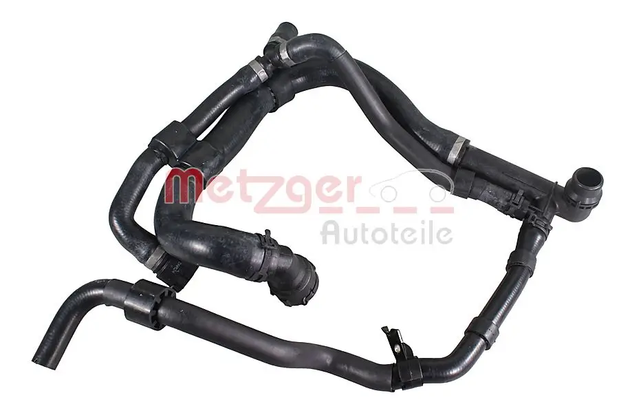 Kühlerschlauch Mitte rechts rechts unten METZGER AUTOTEILE 2421778