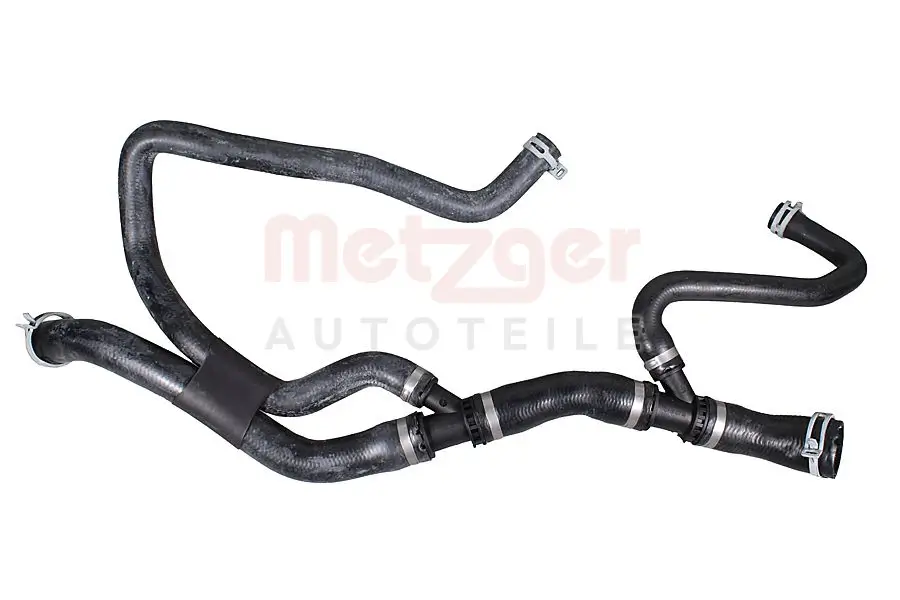Kühlerschlauch links unten METZGER AUTOTEILE 2422121
