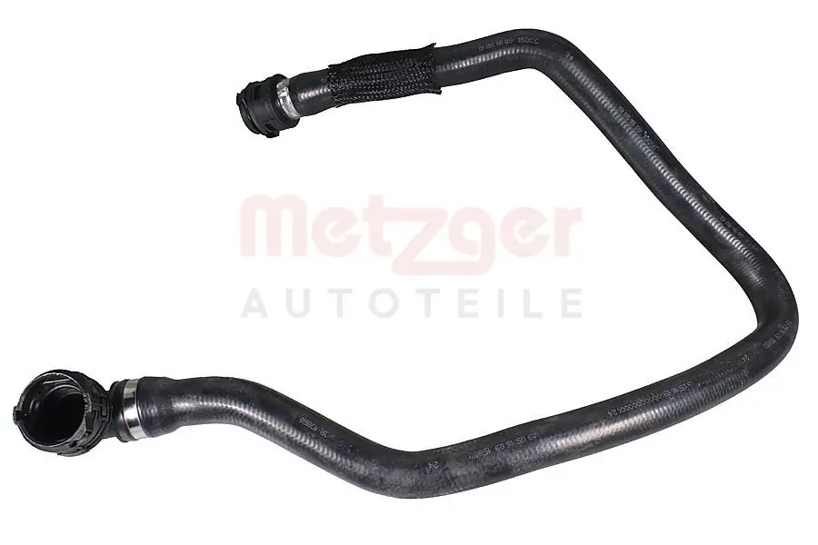 Kühlerschlauch rechts unten METZGER AUTOTEILE 2422192