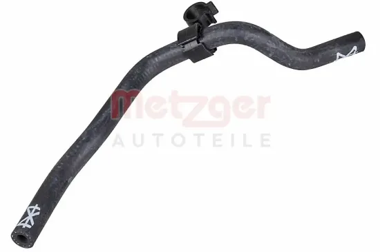 Kühlerschlauch von Kühlrohr nach Ausgleichsbehälter oben METZGER AUTOTEILE 2422340 Bild Kühlerschlauch von Kühlrohr nach Ausgleichsbehälter oben METZGER AUTOTEILE 2422340