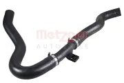 Kühlerschlauch rechts oben METZGER AUTOTEILE 2422396
