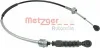 Seilzug, Schaltgetriebe rechts METZGER 3150097