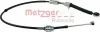 Seilzug, Schaltgetriebe links METZGER 3150135