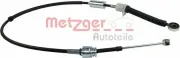 Seilzug, Schaltgetriebe links METZGER 3150135