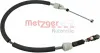 Seilzug, Schaltgetriebe links METZGER AUTOTEILE 3150141
