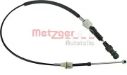 Seilzug, Schaltgetriebe links METZGER AUTOTEILE 3150152