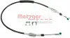 Seilzug, Schaltgetriebe links METZGER AUTOTEILE 3150168