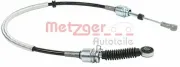 Seilzug, Schaltgetriebe rechts METZGER AUTOTEILE 3150175