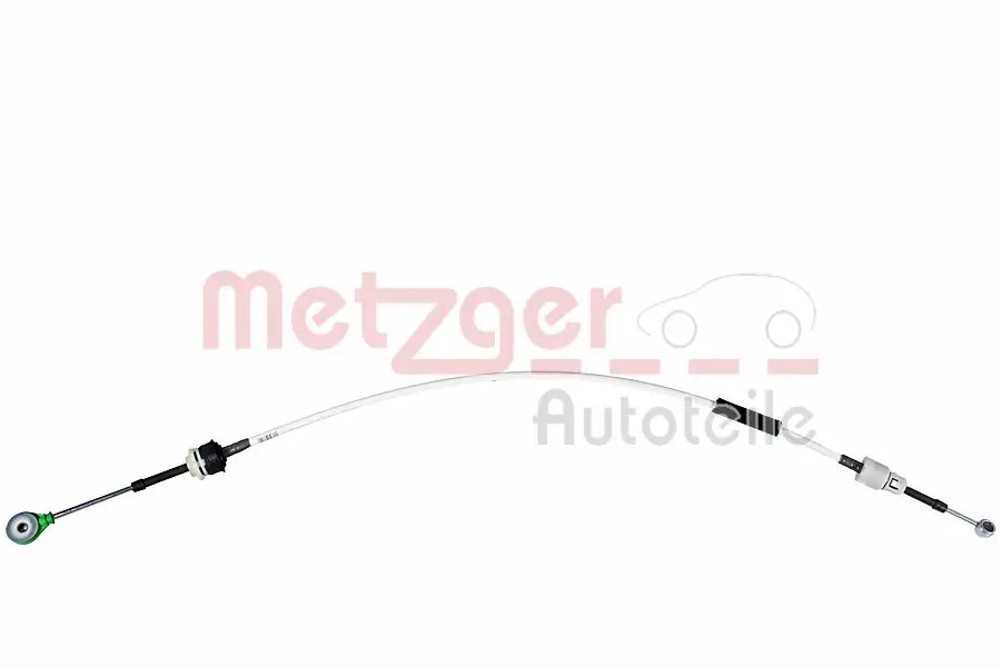 Seilzug, Schaltgetriebe rechts METZGER 3150390