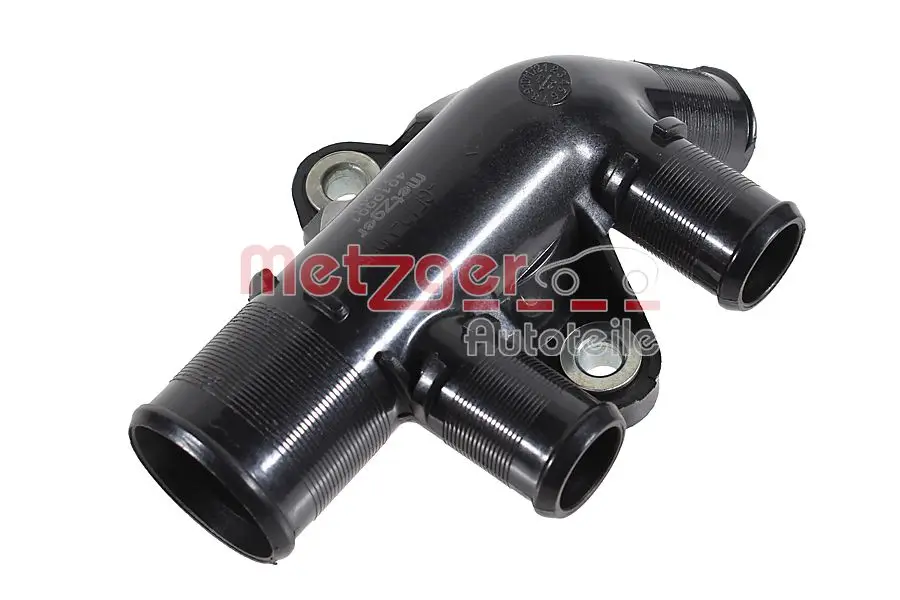 Kühlmittelflansch Motorblock METZGER AUTOTEILE 4010001